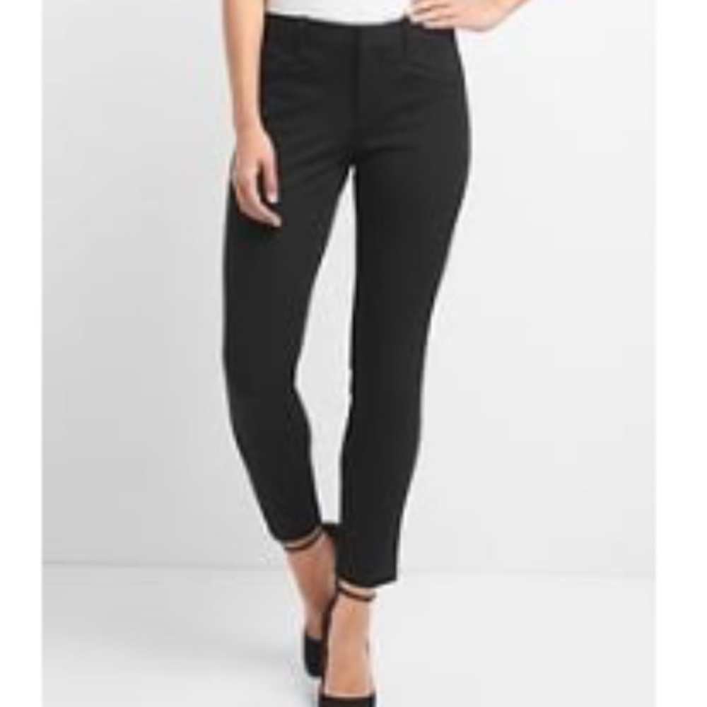 GAP Skinny Mid Rise Ankle Pants